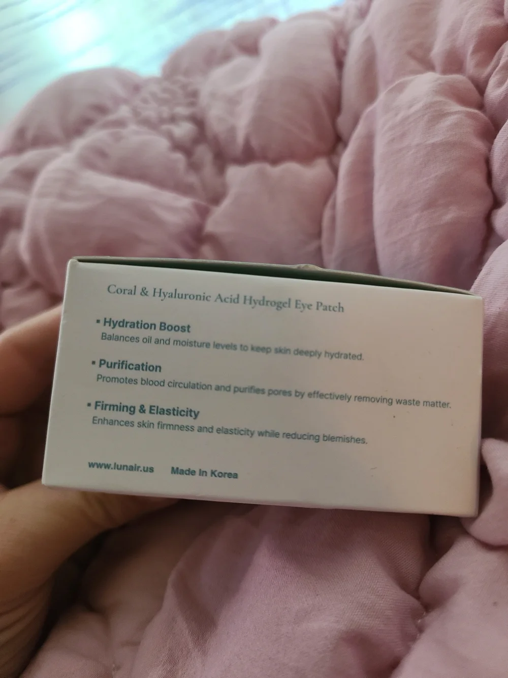 Lunaire hydrating hydrogel